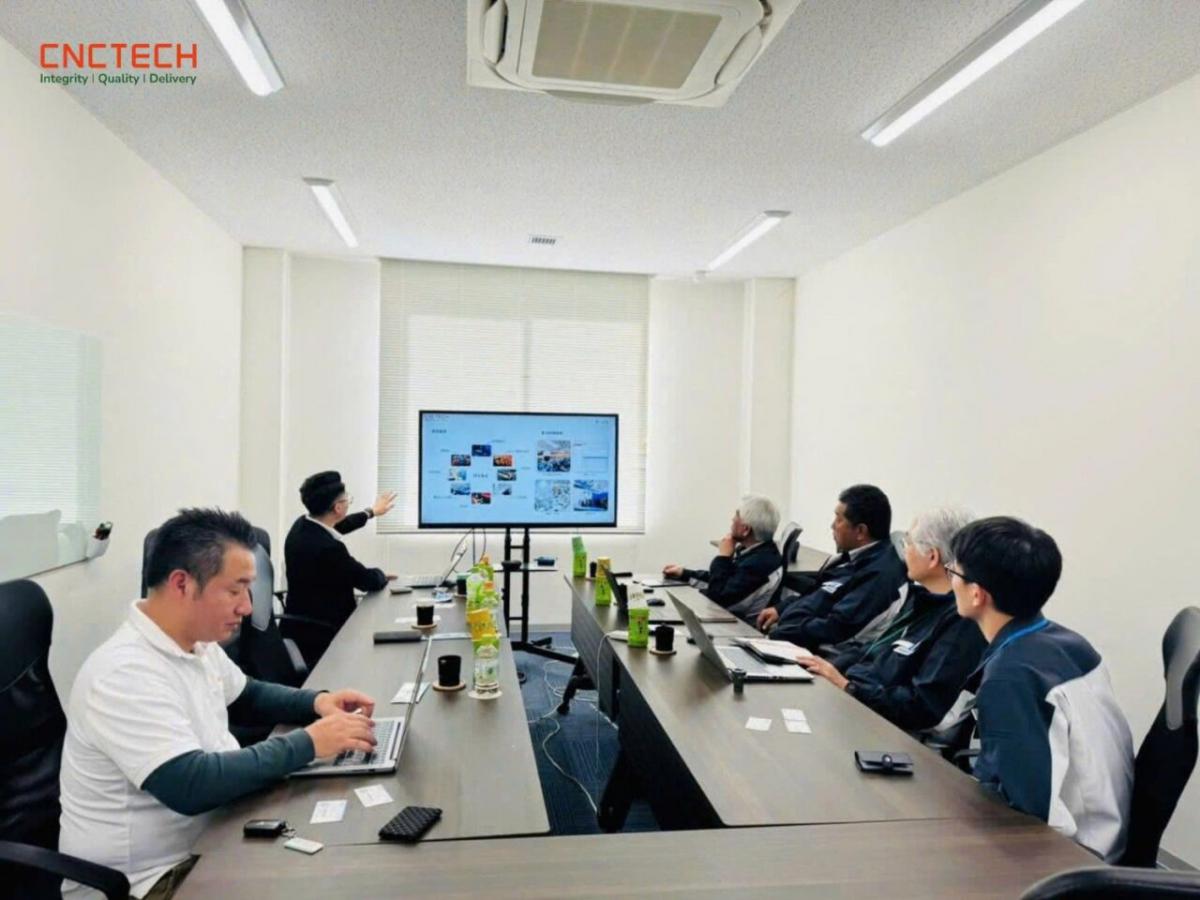 Buổi làm việc của CNCTech cùng đối tác lâu năm từ Nhật Bản