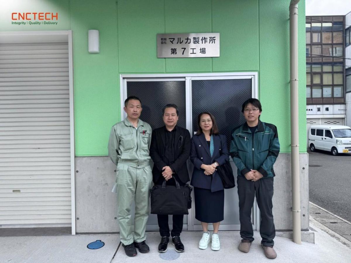 CNCTech gặp mặt đối tác Nhật Bản Maruka Seisakusho