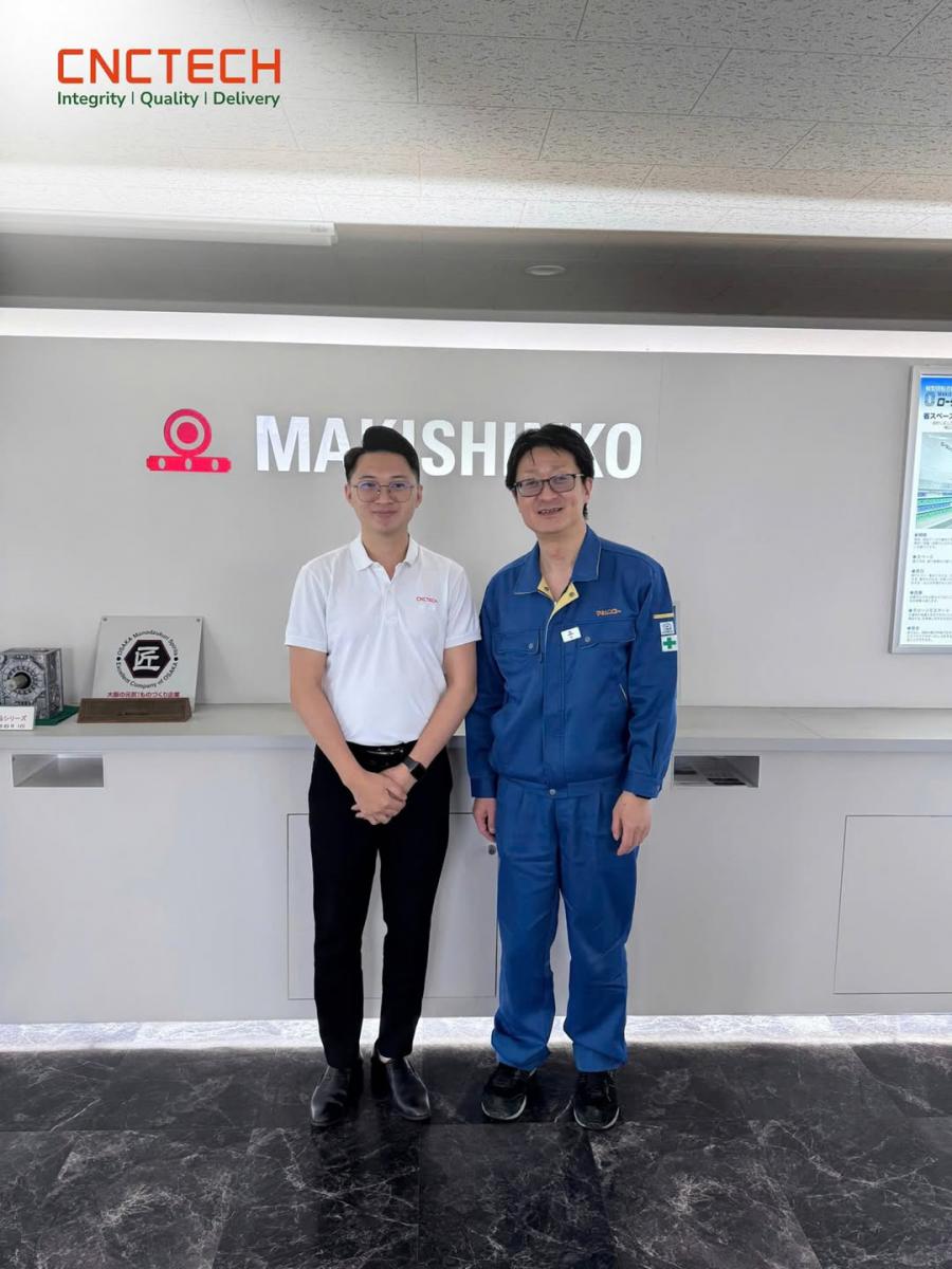 CNCTech gặp mặt đối tác Nhật Bản Makishinko