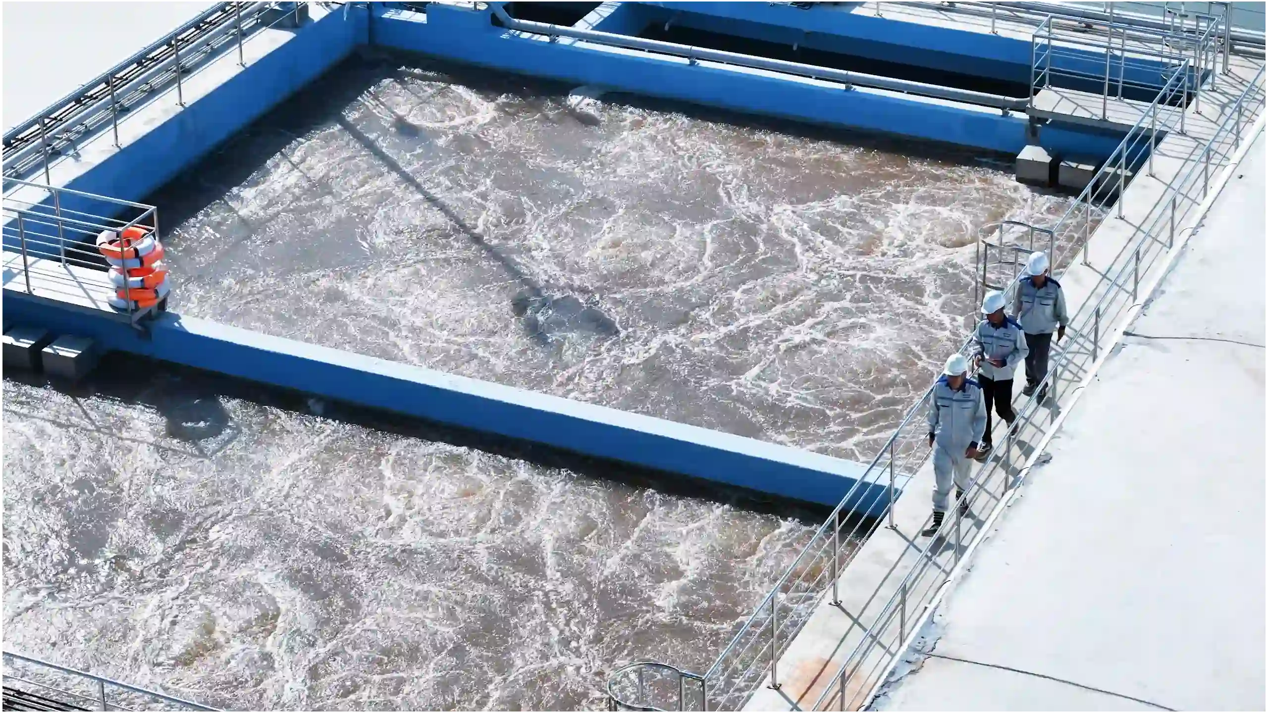 Nhà máy xử lý nước thải tập trung của KCN Nam Bình Xuyên Green ứng dụng công nghệ Nhật Bản, vận hành tự động và quan trắc thông minh 24/7