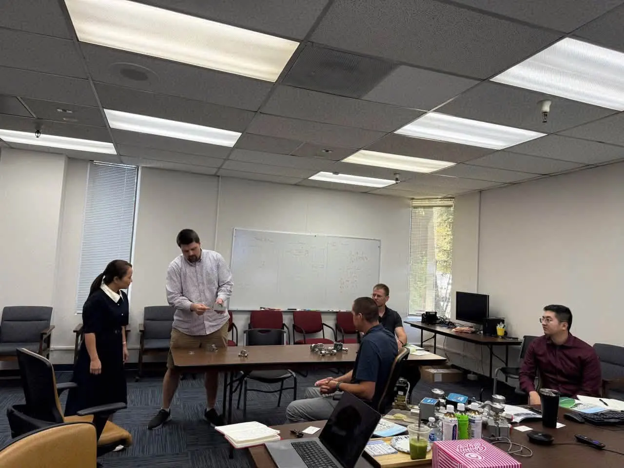cnctech have a product discussion with customer