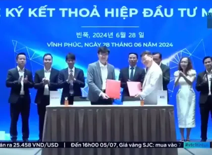 [VTC1] CNCTech tiên phong thu hút đầu tư nước ngoài FDI tại tỉnh Vĩnh Phúc