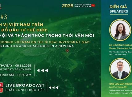 #3: Định vị Việt Nam trên bản đồ đầu tư thế giới – Cơ hội & Thách thức trong thời vận mới
