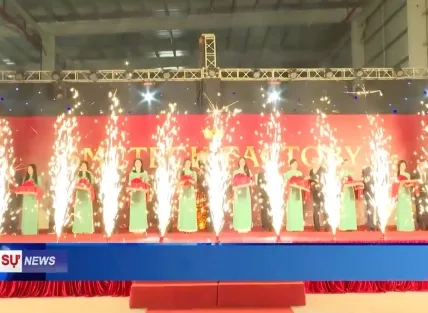 Đài truyền hình Vĩnh Phúc: SMCTech mở rộng quy mô nhà máy đáp ứng nhu cầu gia tăng của thị trường