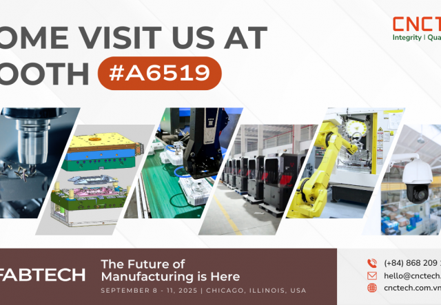 CNCTech is Going Global – Meet Us at FABTECH Chicago 2025!
