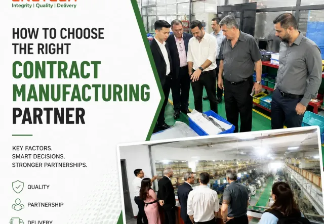 Explore how to choose the right manufacturing partner based on capabilities, quality, capacity, communication, cost, and long-term production needs.