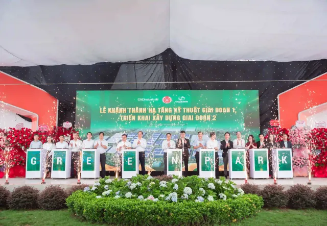 Tập đoàn CNCTech hoàn thành hạ tầng giai đoạn 1 KCN Nam Bình Xuyên Green Park gần 300 ha tại Phú Thọ 